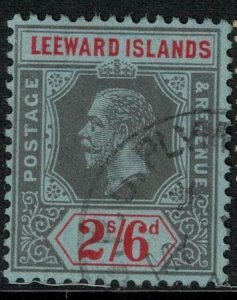 Leeward Islands 1914 SC 56 Used SCV $58.00