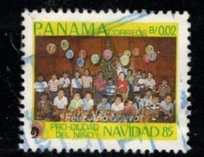 Panama - #RA107 Christmas 1985 - Used