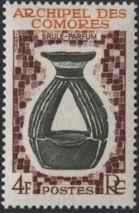 Comoro Islands 58 (mh) 4fr censer (1963)