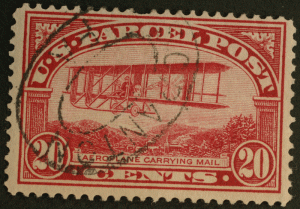 United States Q8 20 Cent Parcel Post Used Scranton PA