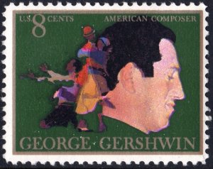 SC#1484 8¢ American Arts Issue: George Gershwin (1973) MNH