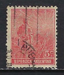 ARGENTINA 194 VFU V166-1