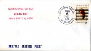 United States Fleet Post Office 18c Edna St. Vincent Millay 1981 Oceanographi...