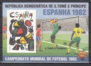 St.Thomas, Scott cat. 649. World Cup Soccer/Football, Card s/sheet.