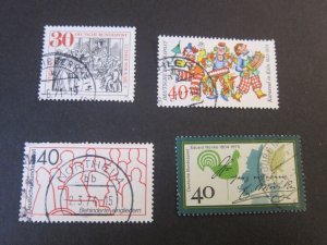 Germany 1971 Sc 1063,97,1133,66 set(4) FU