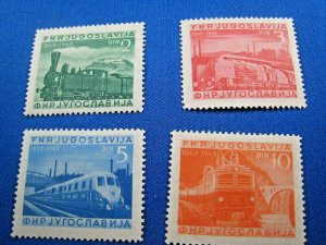 YUGOSLAVIA 1949  -  SCOTT # 269-272   COMPLETE SET    MNH 