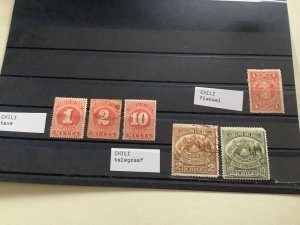 Chile revenue stamps  Ref A261