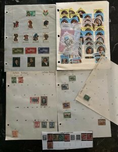 Fantastic Africa Rhodesia Liberia Congo Gambia Stamp Collection Lot MXE