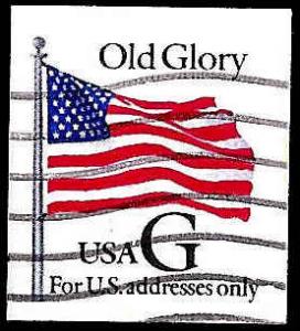 # 2886 USED G STAMP OLD GLORY