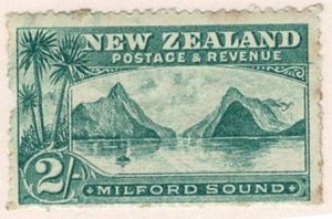 New Zealand #119 2/- Milford Sound MNH MD