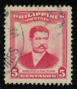 Marcelo H. Del Pilar, Philippines, 5 centavos, MC #550 (Т-7009)