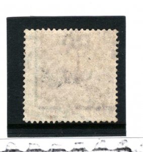 GB Used Abroad 6d Plate 9 SG.109 ITALY & British Numeral {samwells} 1206