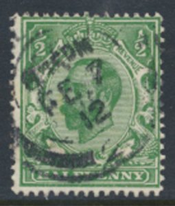 GB SG 325  SC#  151 see detail   Used  Bright Green Die B  Downey  Head   see...