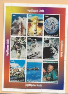 GUINEA - UNLISTED NH SOUVENIR SHEET of 1998 - SPACE