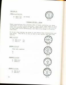 The Roman Letter Postmarks of Japan + Addenda  - ISJP monograph 7 1979