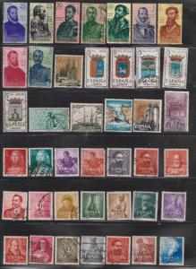 SPAIN - Stockpage Of Used Issues #4 - Nice Stamps