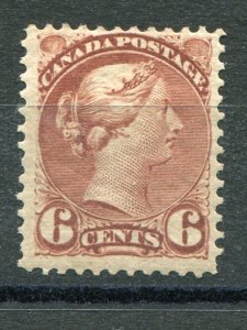 Canada #43   Mint  F-VF  3 GUIDE DOTS  -  Lakeshore Philatelics