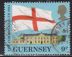 Guernsey 279  Links with the Commonwealth 1984