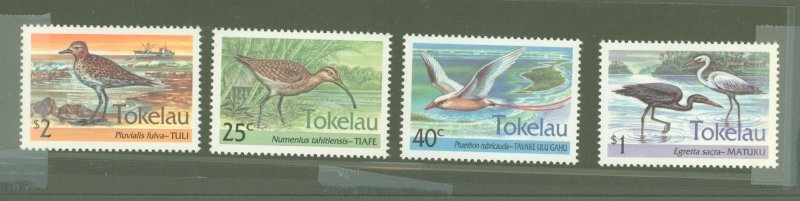 Tokelau  #190-193  Single (Complete Set) (Fauna)