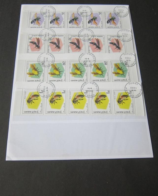 Vietnam mint OG CTO set in blocks collection