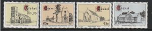 1993 South Africa - Ciskei - Sc 213-6 - MNH VF - 4 singles - Churches