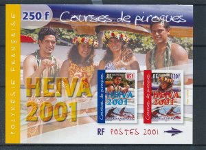 Polynesia 2001 #806a MNH. Racing