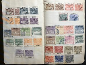 Argentina Revenue Stamps Mint/Used 1884-1912 (1100 Stamps)