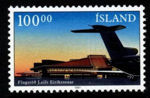 ICELAND SG693 1987 KEFLAVIK AIRPORT MNH