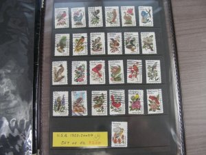 US, accumulation of Stamps & others hinged/mounted on remainder pages, others