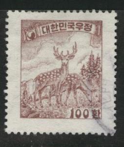 Korea Scott 197 used  stamp 1954