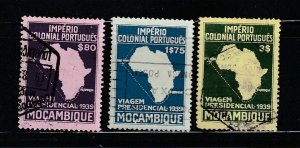 Mozambique 289-291 U Maps