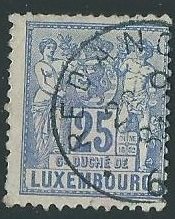 30 Late 19th Century To Early 20th Century Used Stamps of Luxembourg