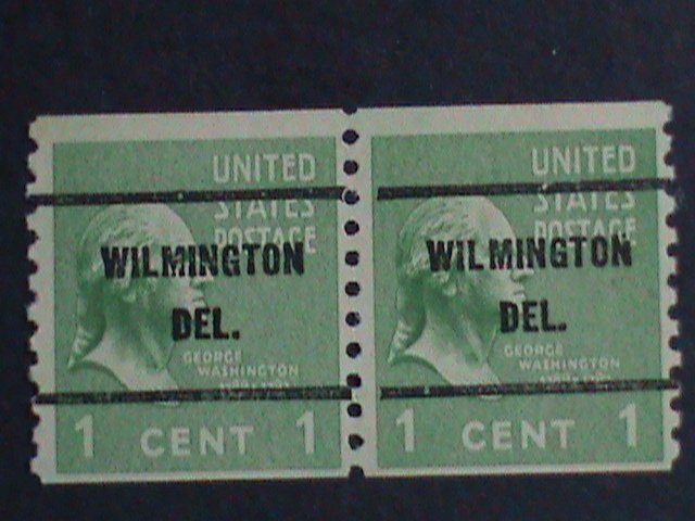 ​UNITED STATES 1933 SC#839  89 YEARS OLD STAMP-WASHINGTON- PRE CANCEL BLOCK VF