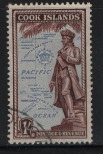 COOK ISLANDS 138  USED