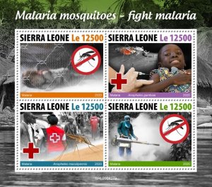 SIERRA LEONE - 2020 - Global Warming - Perf 4v Sheet -Mint Never Hinged