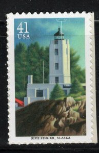 4147 * FIVE FINGER,  ALASKA ~ LIGHTHOUSE *  U.S. Postage Stamp MNH