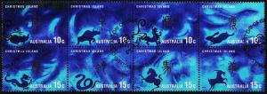 Christmas Island. 2004 Block of 8. Fine Used