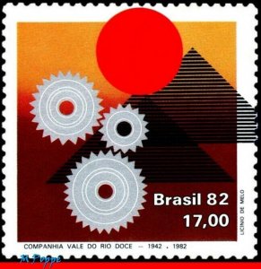 1799 BRAZIL 1982 VALE DO RIO DOCE, MINING CO, INDUSTRY, MI# 1899 RHM C-1259 MNH