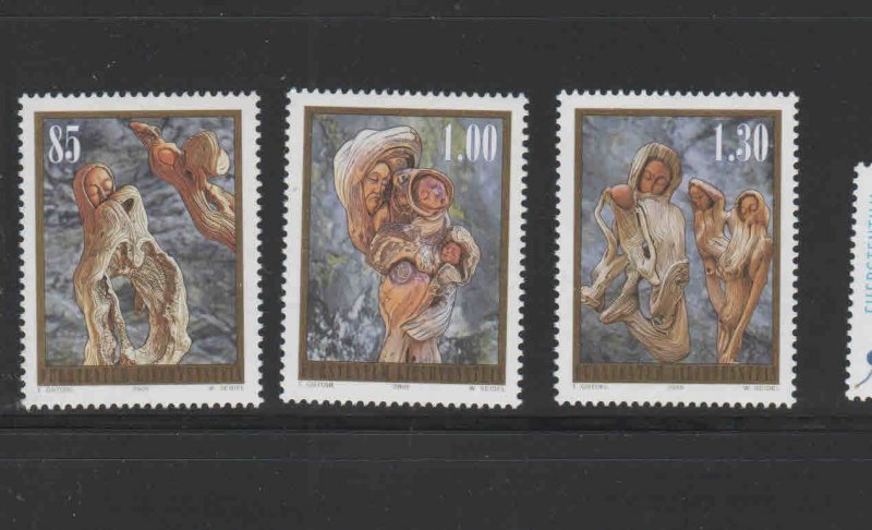 LIECHTENSTEIN #1337-1339  2005  CHRISTMAS    MINT  VF NH  O.G