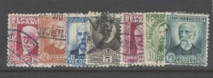 Spain Scott 516-523 used