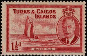 Turks & Caicos Islands #105-107; Set of 3; MH VF