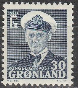 Greenland #33 F-VF Unused CV $37.50 (C7879)