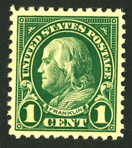 U.S. #552 MINT OG NH