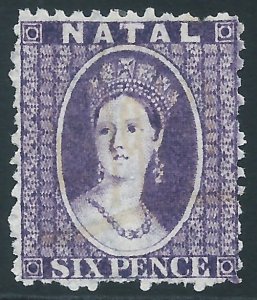 Natal, Sc #16, 6d Used