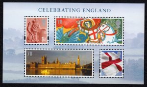 Great Britain 2007 Celebrating England Mint MNH Miniature Sheet