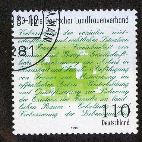 GERMANY 2003 USED SCV $0.75 BIN $0.25 WRITING