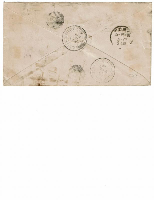 Scott #E2 & #220 Fine-On cover.