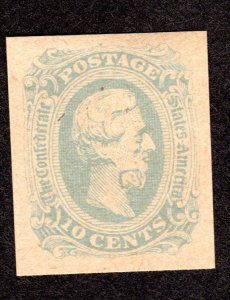 USA. Confederate States, SC #12, MH, Springfield Facsimile Lot 230740-01