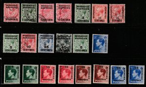 British Commonwealth Overprints,  Clean Lot (~422k)