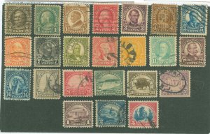 United States #551-73  Single (Complete Set)